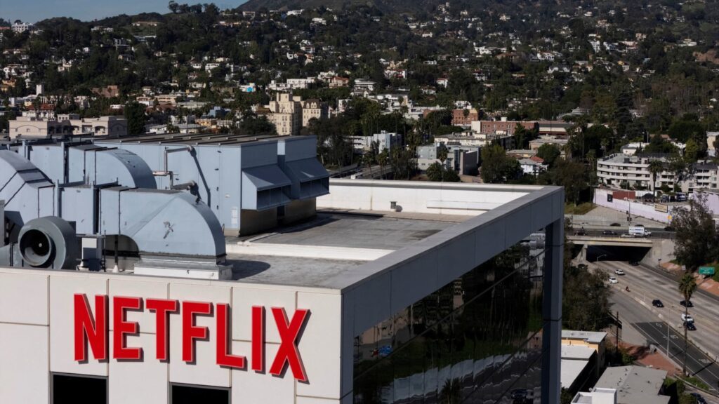 108255327 17690280402026 01 20t214315z 1907156046 rc225jauppkn rtrmadp 0 warner bros discovery m a netflix