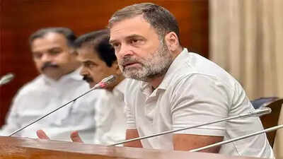current govt formed through 39stolen votes39 indifferent to people39s issues rahul gandhi