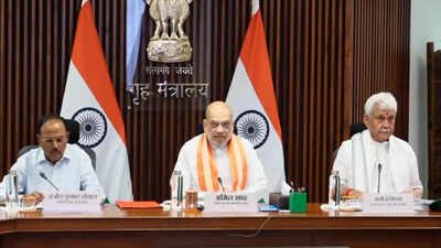 amarnath yatra shah chairs meeting to review security preparedness