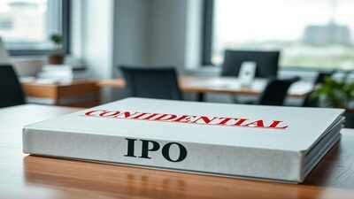 confidential ipo file on desk