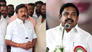 cv shanmugam criticized edappadi palaniswami