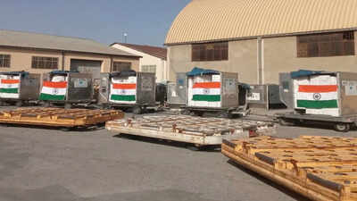 india delivers 5 tonnes of medical aid to afghanistan under humanitarian assistance