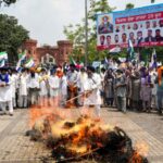kisan mazdoor morcha protest india us trade deal