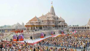 ram temple donation row
