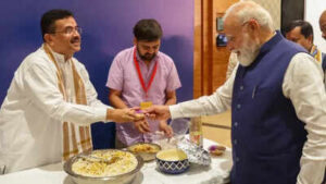 suvendu adhikari jhalmuri to pm modi