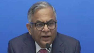 tcs to have as many ai agents as human employees in next 3 years n chandrasekaran