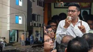 abhishek banerjee slams bengal police after his office demolition