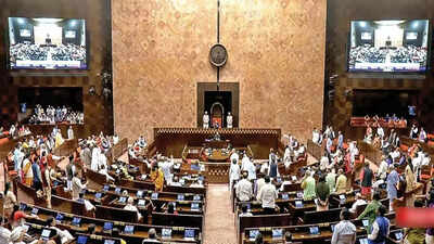 both the houses have seen continuous disruptions over neet row