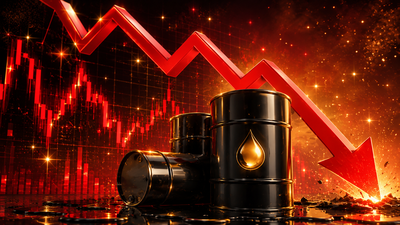crude prices fall 5 as peace hopes emerge