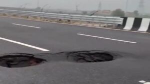 delhi dehradun expressway potholes