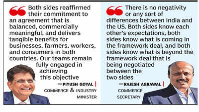 framework deal ready for india us trade pact