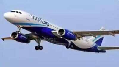 indigo aircraft suffers tail strike during go around in mumbai in heavy rain