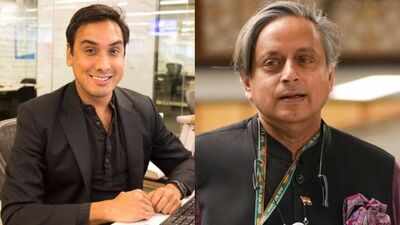 ishaan tharoor shashi tharoor pti images