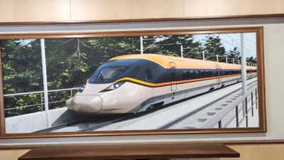 mumbai ahmedabad bullet train india to get its 1st high speed rail service by 2027 representational image not actual train