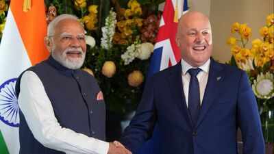 prime minister narendra modi and new zealand prime minister christopher