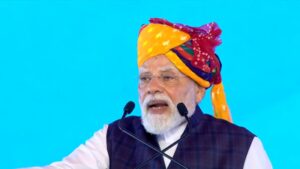 prime minister narendra modi while addressing a gathering at haryana39s jind