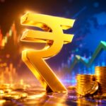 rupee opens in green