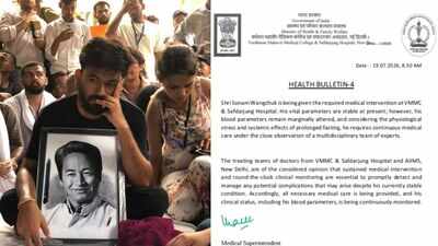 safdarjung hospital issues sonam wangchuk health update