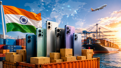 smartphone exports jump 165 times to rs 259 lakh crore