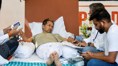 sonam wangchuk at jantar mantar