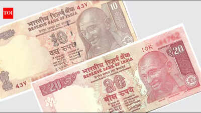 10 20 rupee notes