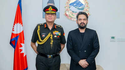 army chief gen seth with nepal pm balen shah in kathmandu