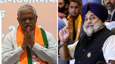 bl santosh and sukhbir singh badal