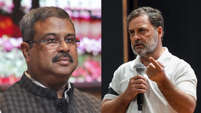 dharmendra pradhan and rahul gandhi r