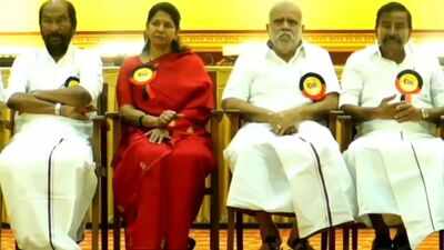 dmk leaders at executive committee meet