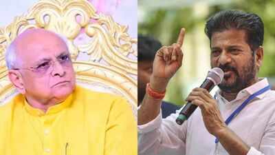 gujarat cm bhupendra patel telangana cm revanth reddy