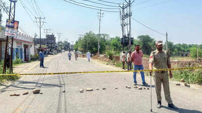 jammu may 02 ani a jammu and kashmir police personnel stands guard at the br