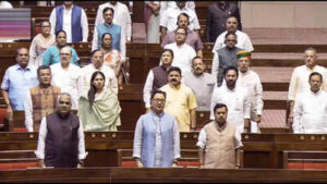 monsoon session of parliament concludes photo credit pti