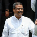 new delhi jul 27 ani bjp mp dharmendra pradhan at parliament premises during