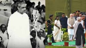 president murmu pm modi pay tribute to atal bihari vajpayee on his death anniversary photo credit ani
