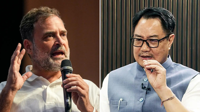 rahul gandhi rijiju