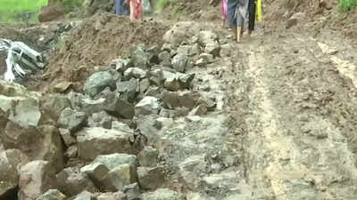 rainfall causes extensive damage in j ks rajouri photo credit ani