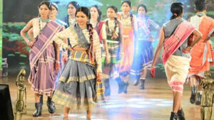 raipur aug 10 ani surrendered women naxals walk on the ramp during a partici