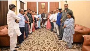 rebel tmc mps with lok sabha speaker om birla in june