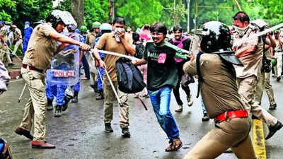 sc to set up panel to probe cop excesses on neet protesters