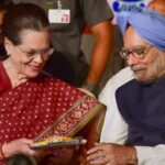 sonia gandhi with former pm manmohan singh pti file photo