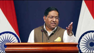 spokesperson for the ministry of external affairs randhir jaiswal