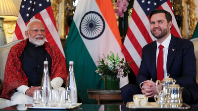 vance dials pm modi