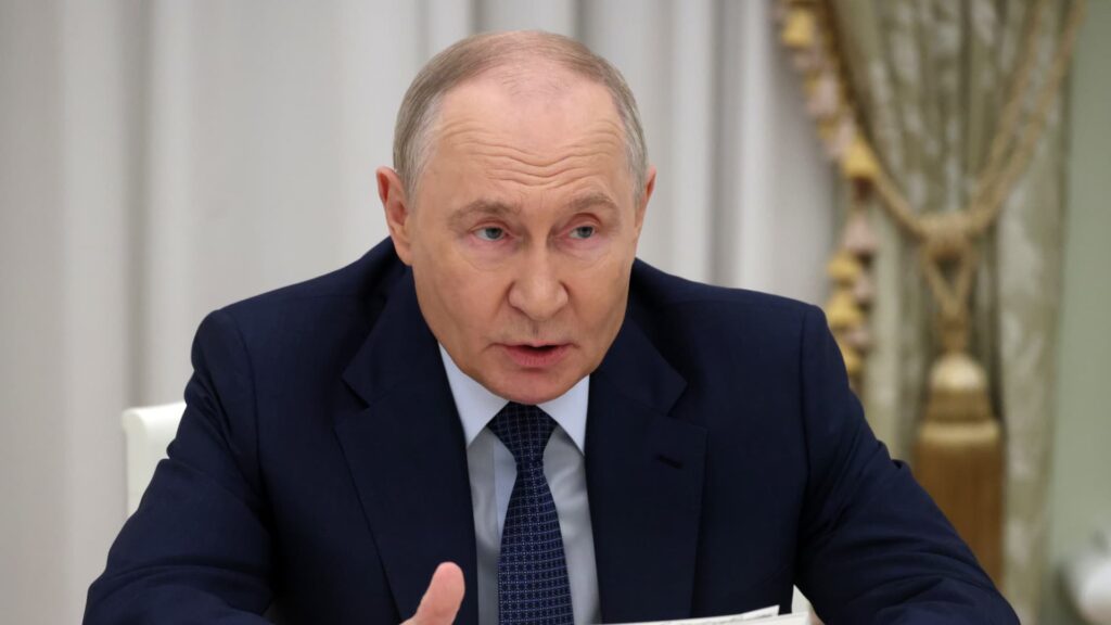 108369193 1790666904058 gettyimages 2297098121 RUS Russian President Putin Receives Party Leaders Following State Duma Elections