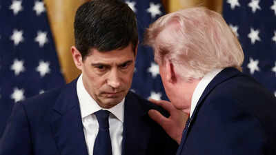 federal reserve chair kevin warsh with trump