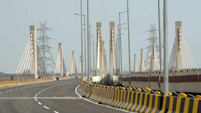 new delhi sep 19 ani a view of the barapullah phase 3 elevated corridor that