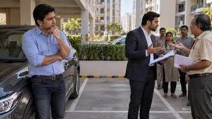 parking space fight