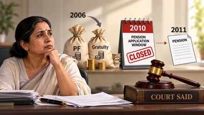 pension claim rejected