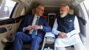 pm modi with german chancellor merz
