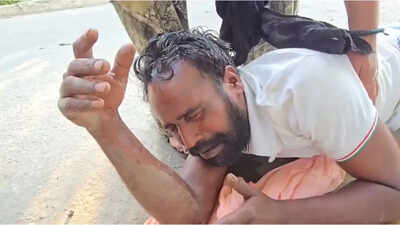 punjab sangrur youth consumes poison outside dc office alleges harassment over drug video