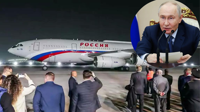 vladimir putin arrives in india file photo